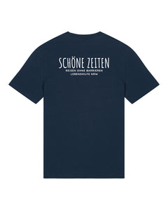 Lebenshilfe NRW T-Shirt mit Rücken-Motiv | unisex | blau