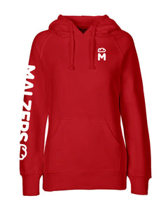 MALZERS Hoodie mit Armprint | Damen | Red