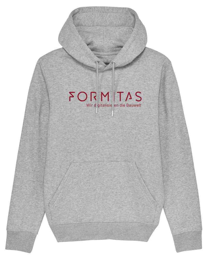 Formitas Hoodie | CLAIM | unisex | light grey