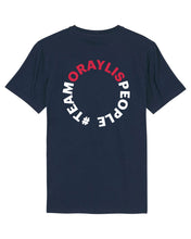 Laden Sie das Bild in den Galerie-Viewer, ORAYLIS Shirt mit Backprint | Circle | men | navy
