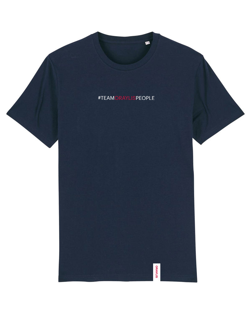 ORAYLIS Shirt | #TEAMORAYLISPEOPLE | men | navy
