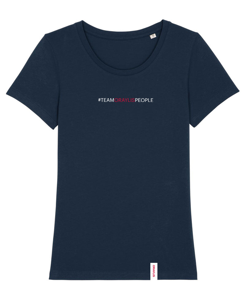 ORAYLIS Shirt | #TEAMORAYLISPEOPLE | wmn | navy