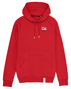 ORAYLIS Hoodie mit Backprint | May the data be with you | men | red