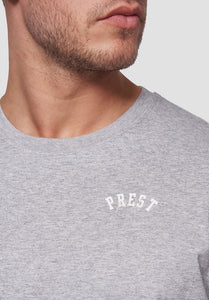 PREST TEE BASIC | relaxed | grey
