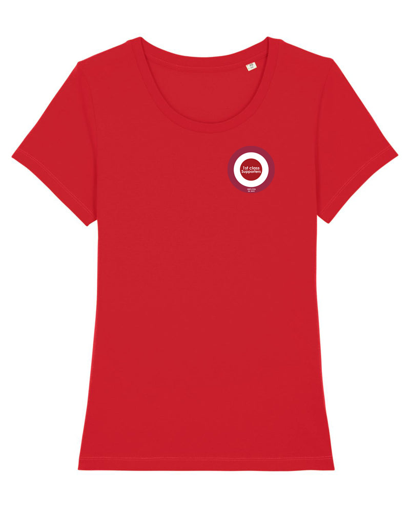 Supporters Basic Circleshirt | wmn | red
